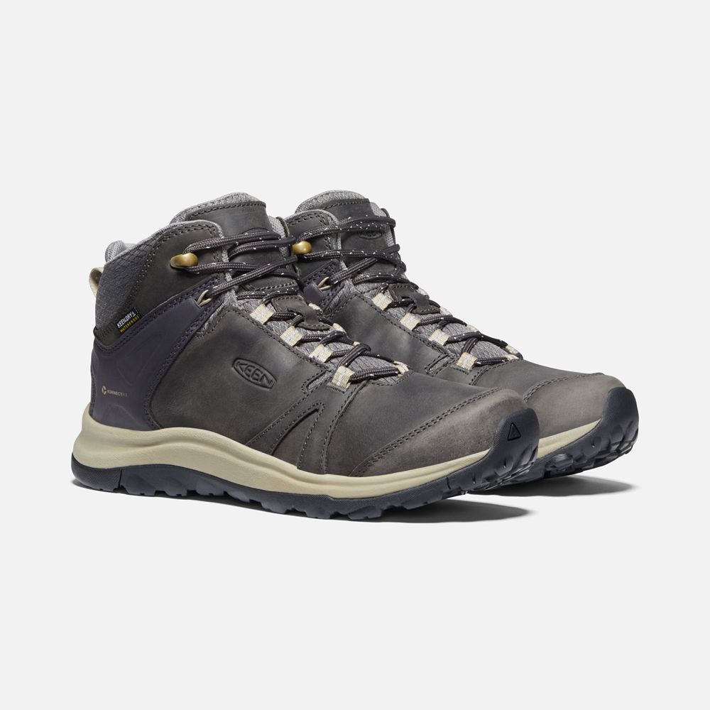 Keen Vandringskängor Dam Mörk Grå - Terradora Ii Läder Waterproof - 839760BIF
